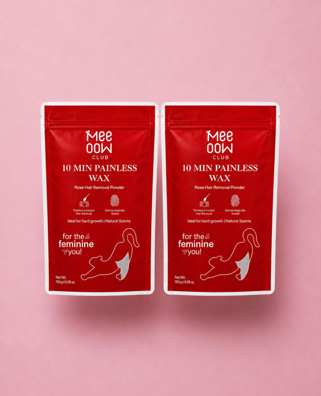 Mee Oow Hair Removal Wax Powder (100GM)