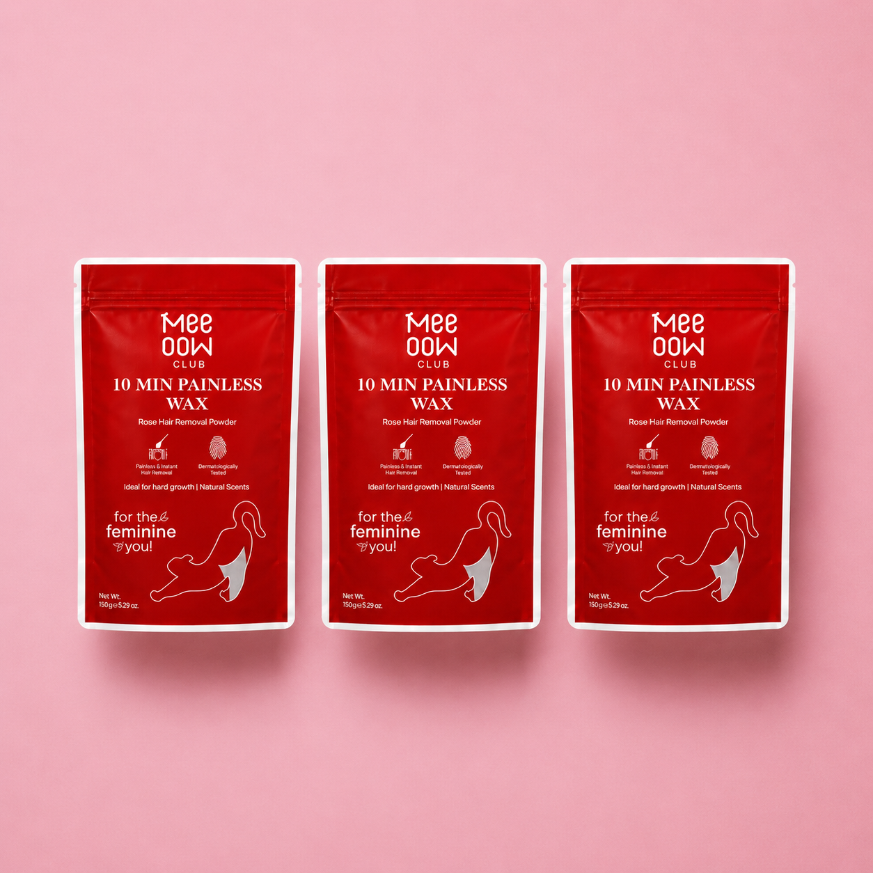 Mee Oow Hair Removal Wax Powder (100GM)