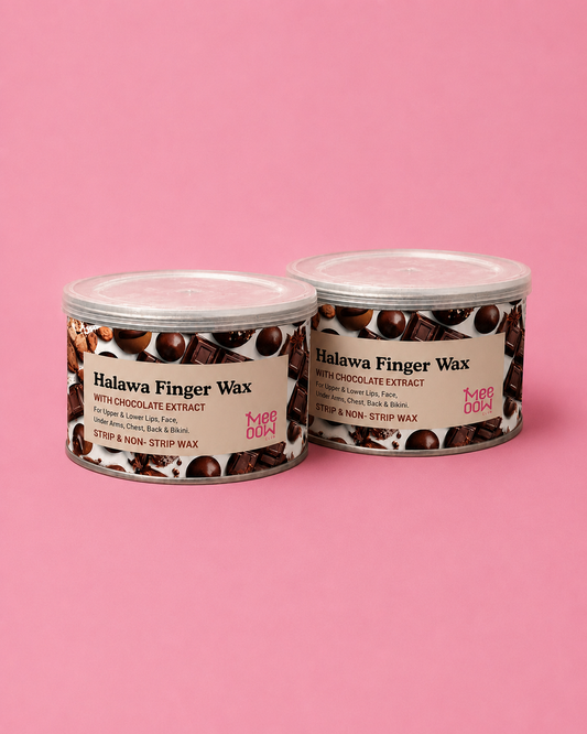 Halawa Finger Wax with Chocolate Extract – Face & Body Hair Removal (500ML)