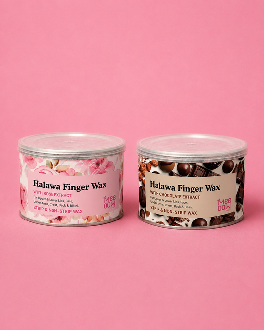 Halawa Finger Wax – Rose, Chocolate & Avocado Variants (500ML EACH)
