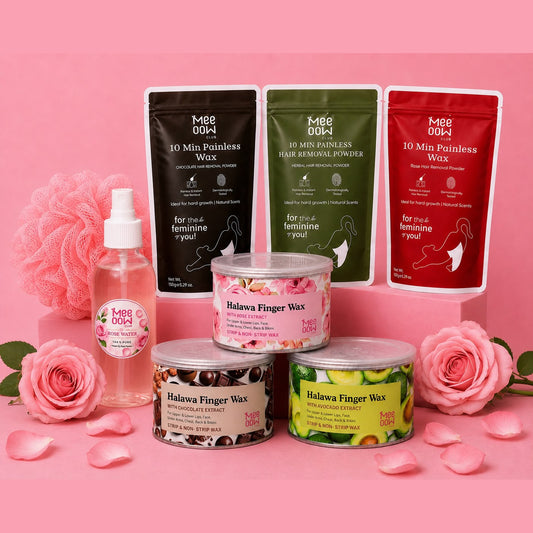 Mee Oow Complete Hair Removal Care Bundle – All-in-One Deal